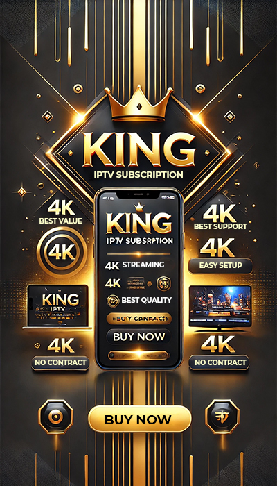 King IPTV ads banner